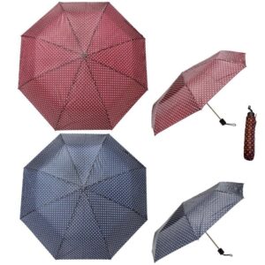 Folding Windproof Umbrella Polka Dot Compact